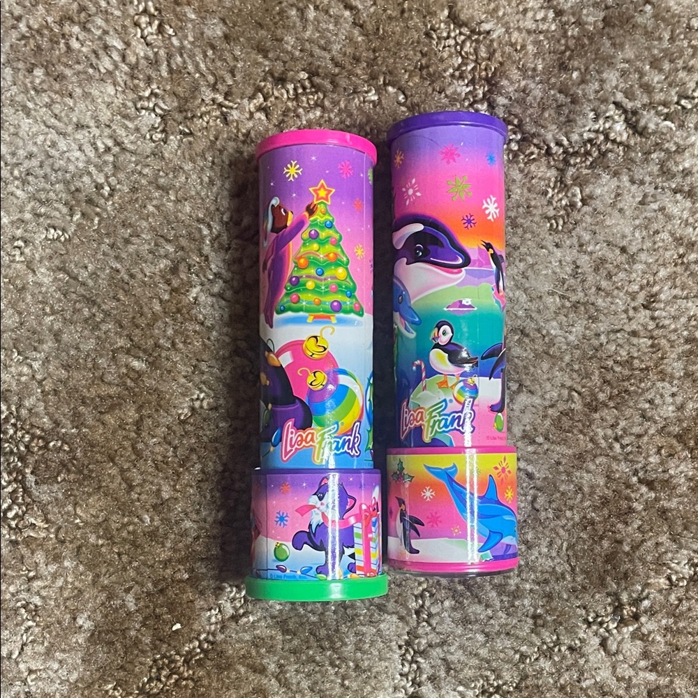 Vintage 90s Lisa Frank Twist‎ Kaleidoscope Cats & Sea Creatures